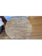 Ambrosia Maple side table with black walnut legs